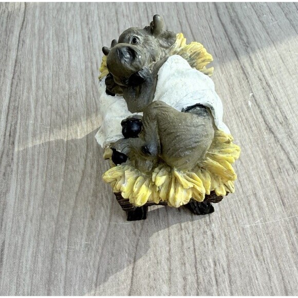 Big Sky Carvers Moosetivity I Moose BearFoots 5 pc Set Complete Nativity Read - Picture 14 of 16